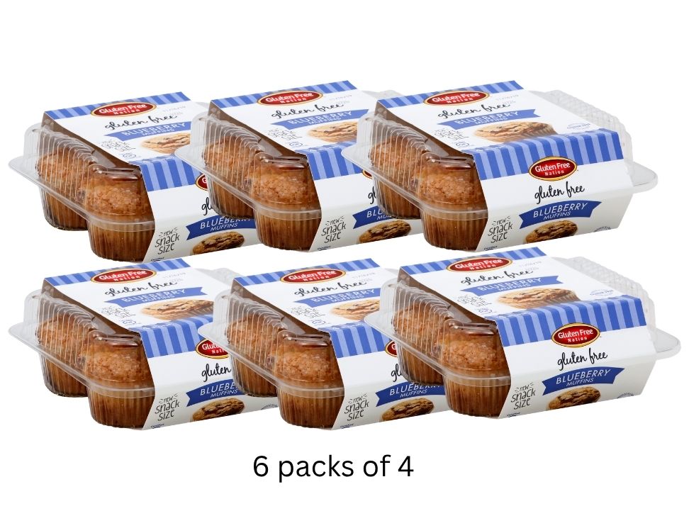 GF Blueberry Muffins- case of 6