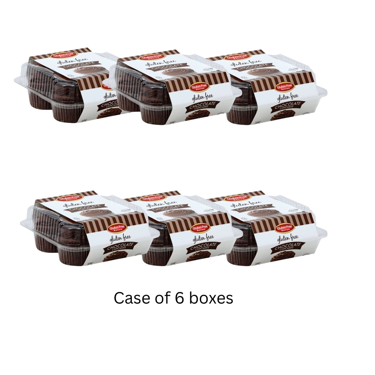 GF Chocolate Cupcakes- case of 8