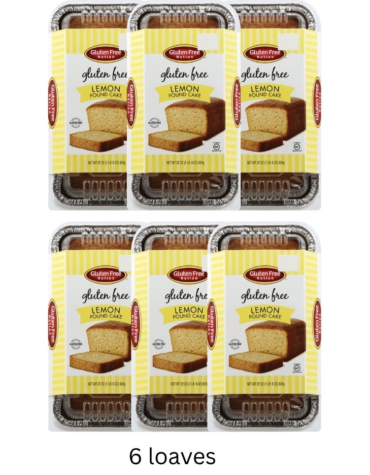 GF Lemon Pound Cake- 6 loaves