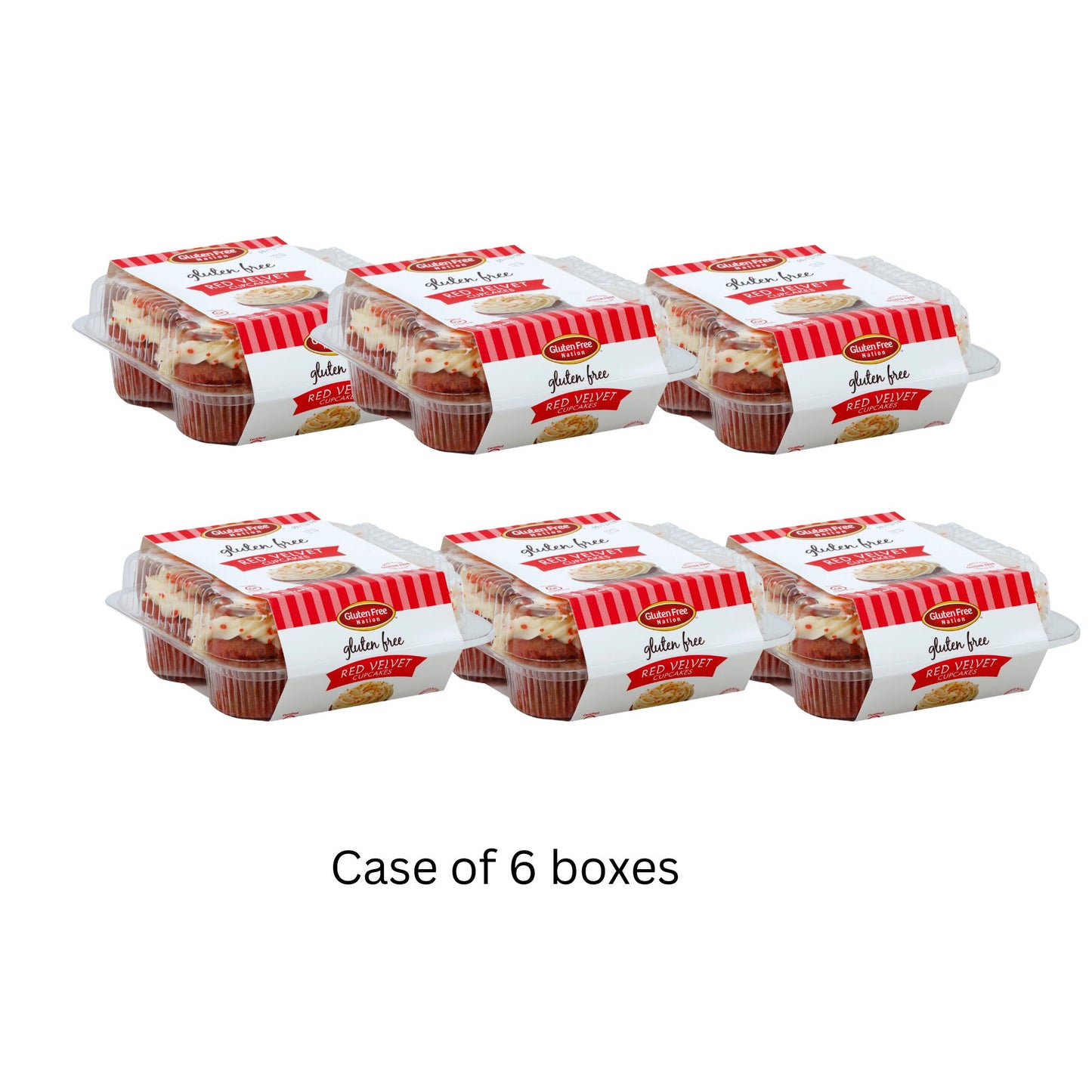 GF Red Velvet Cupcakes- case of 8