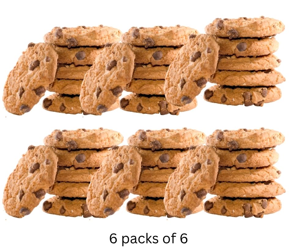 GF Chocolate Chip Cookies- case of 6