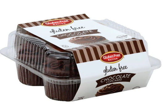 GF Chocolate Cupcakes- case of 8
