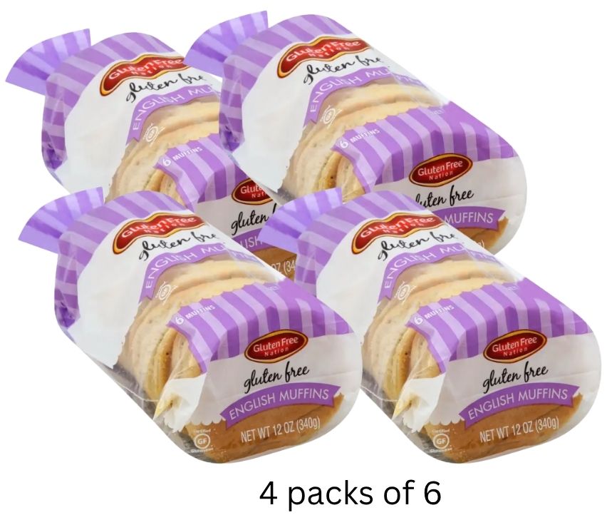 GF English Muffins- case of 4
