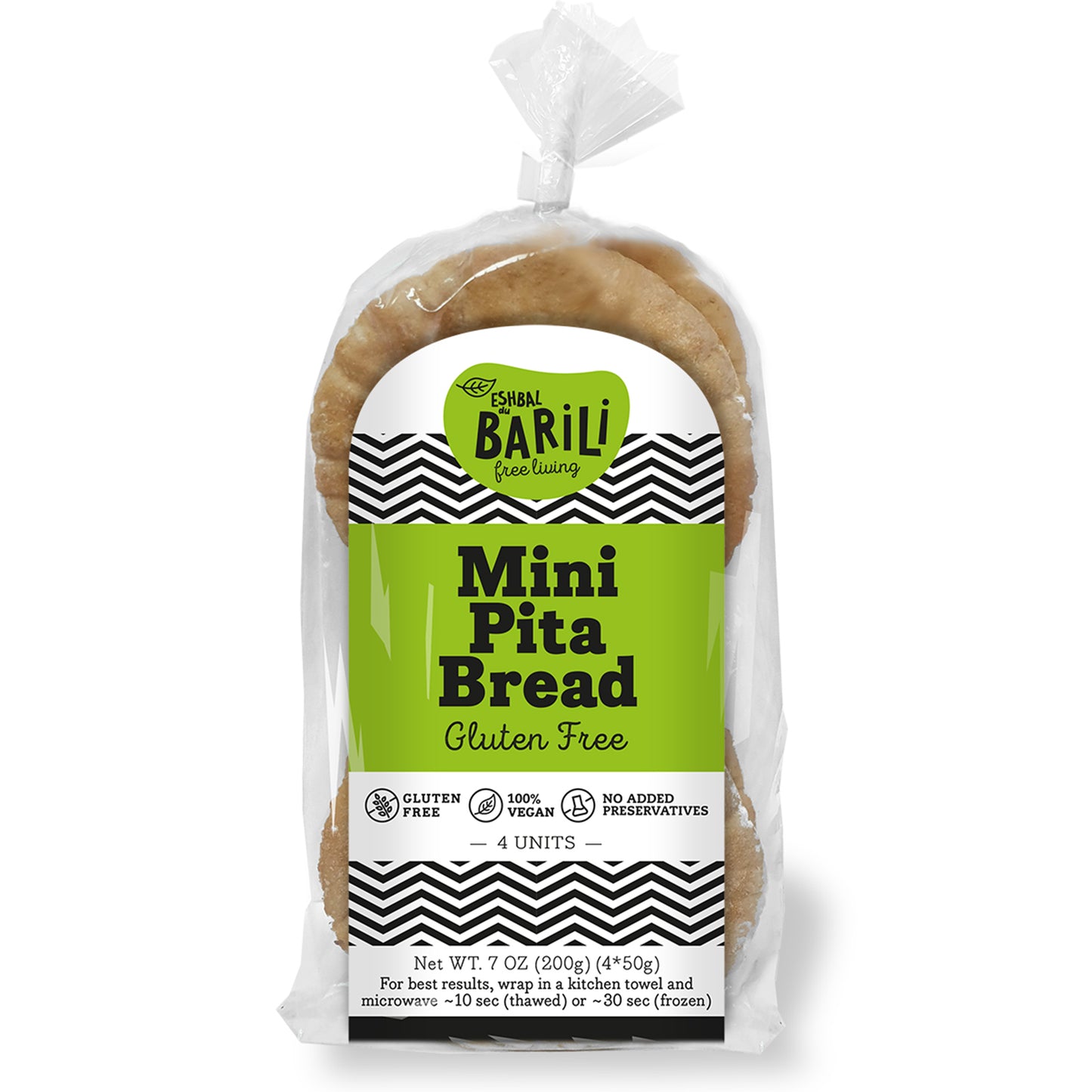 Mini Pita Bread- case of 8