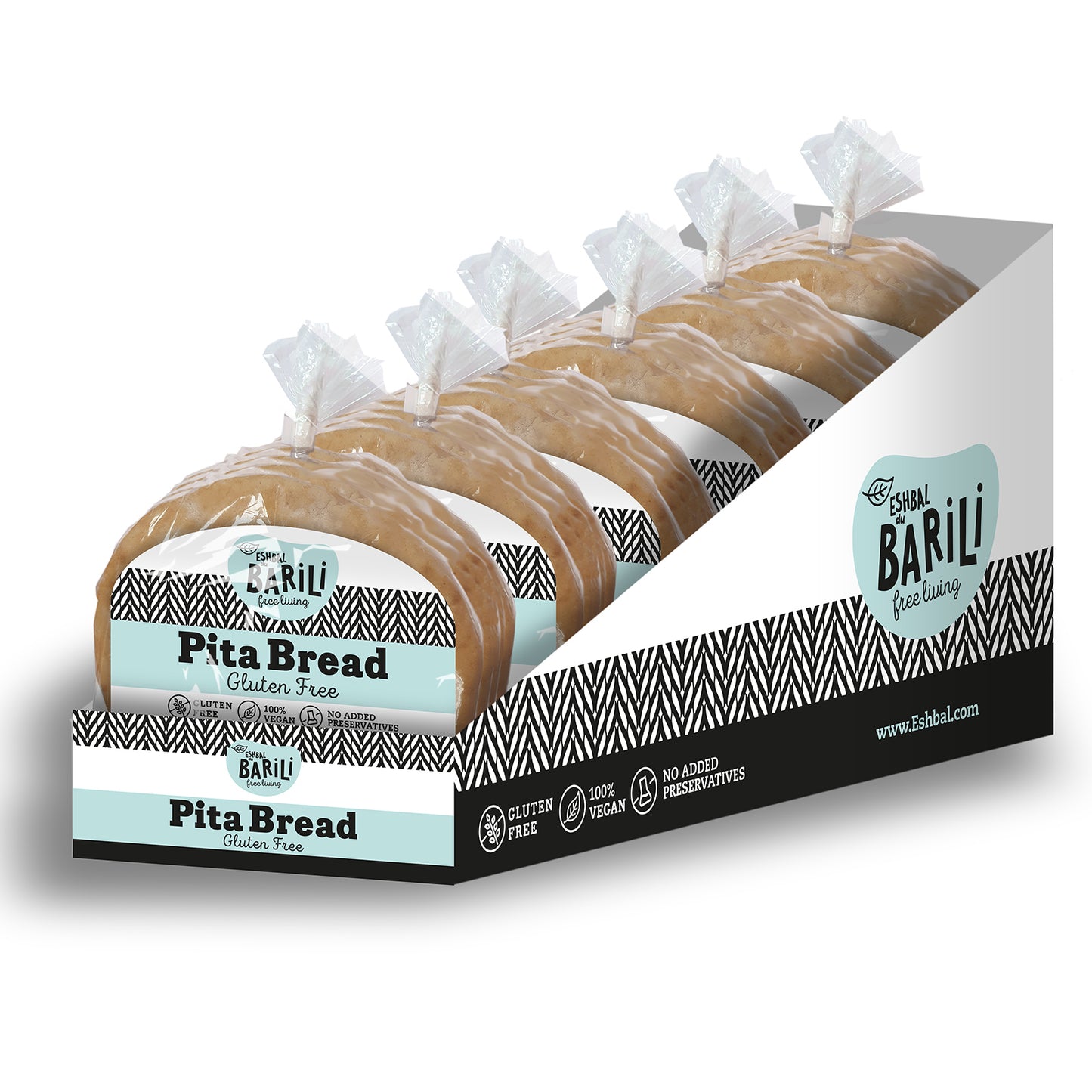 Full size Pita Bread- case of 6