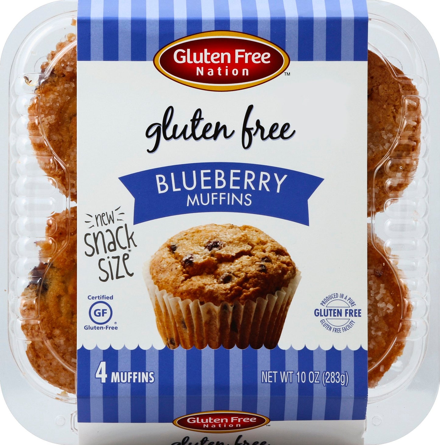 GF Blueberry Muffins- case of 6