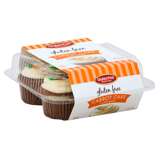 GF Carrot Cake Cupcakes- case of 8
