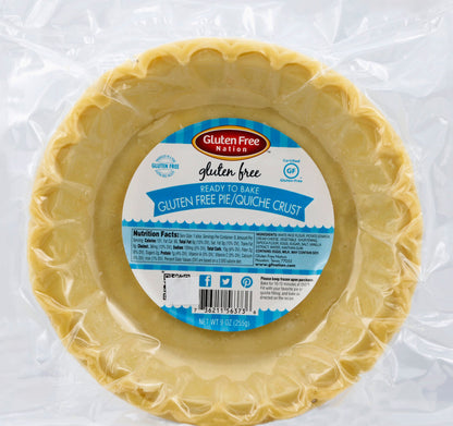 GF Ready to Bake Pie/Quiche Shell- Case of 12