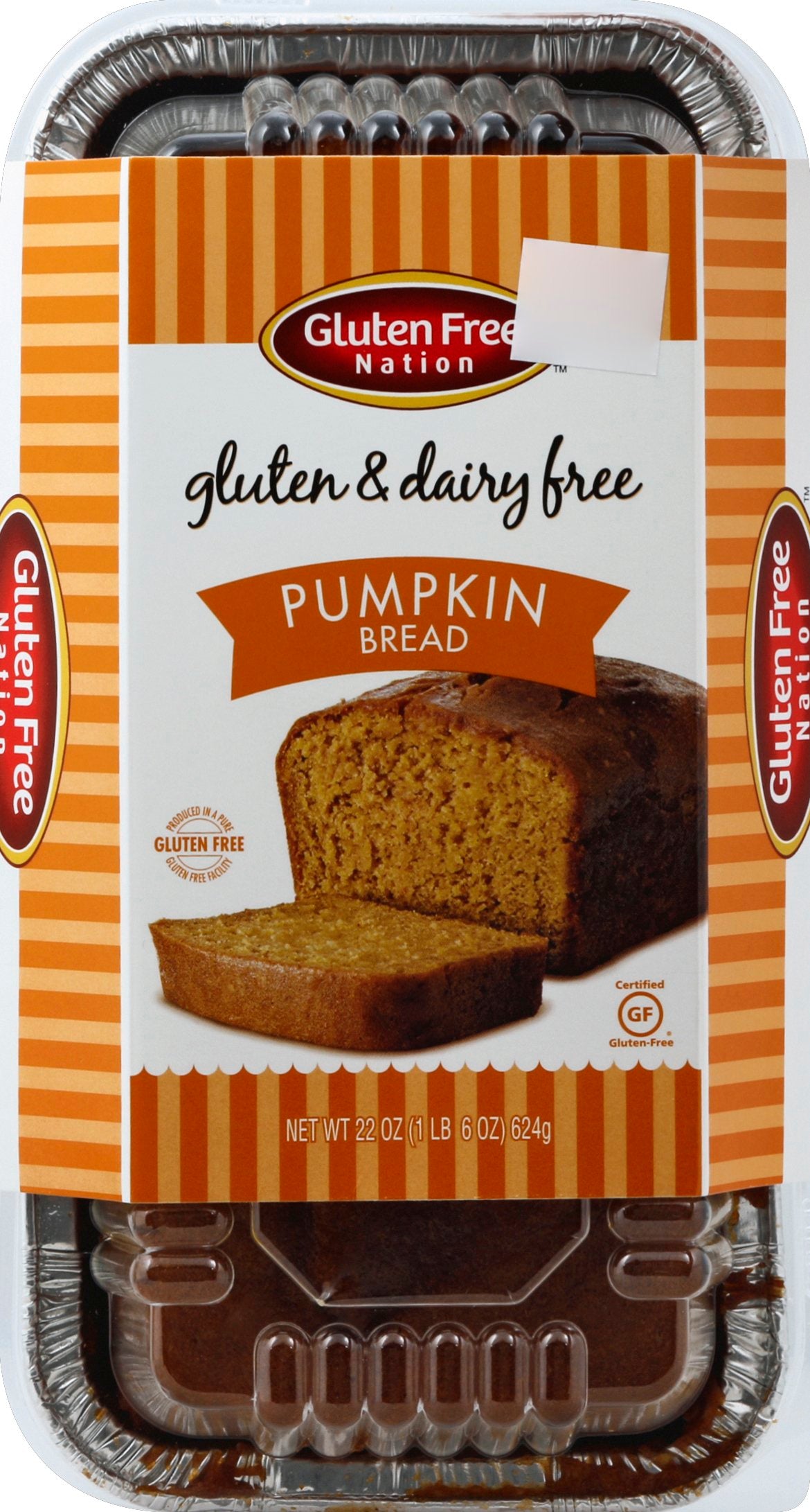 GF Pumpkin Bread- 6 loaves